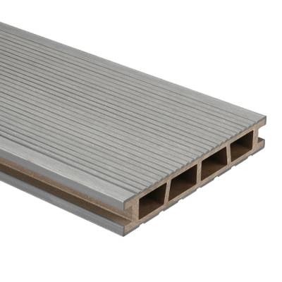 Deska tarasowa dwustronna BERGDECK B150 szczotkowana Antracyt 4m 25 mm, BD7101