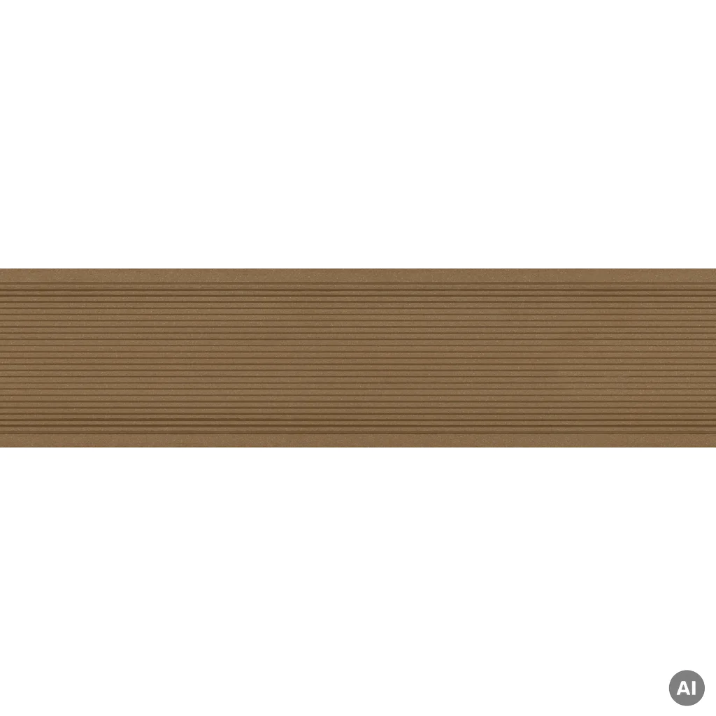 Deska tarasowa dwustronna BERGDECK szczotkowana Wild Teak 4m 25 mm, BD7108
