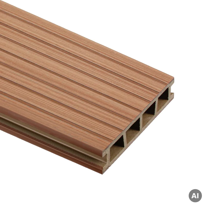 Deska tarasowa dwustronna BERGDECK Pure Kasztan 2,4m 25 mm,