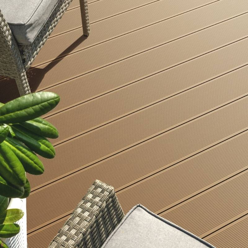 Deska tarasowa dwustronna BERGDECK Pure Teak 2,4m 25 mm, BP1