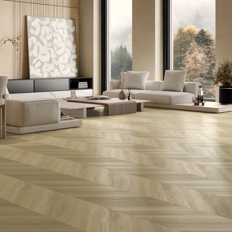 Panele winylowe SPC Jodełka Dąb Johannes CLC 222 Klasa 33 