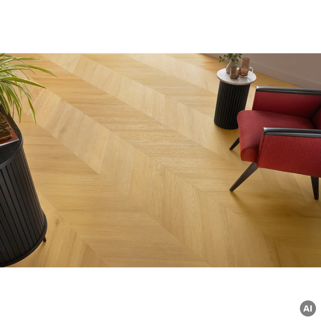 Panele winylowe SPC Jodełka Dąb Virgin 5 mm Klasa 33 TAK, 5905167873311