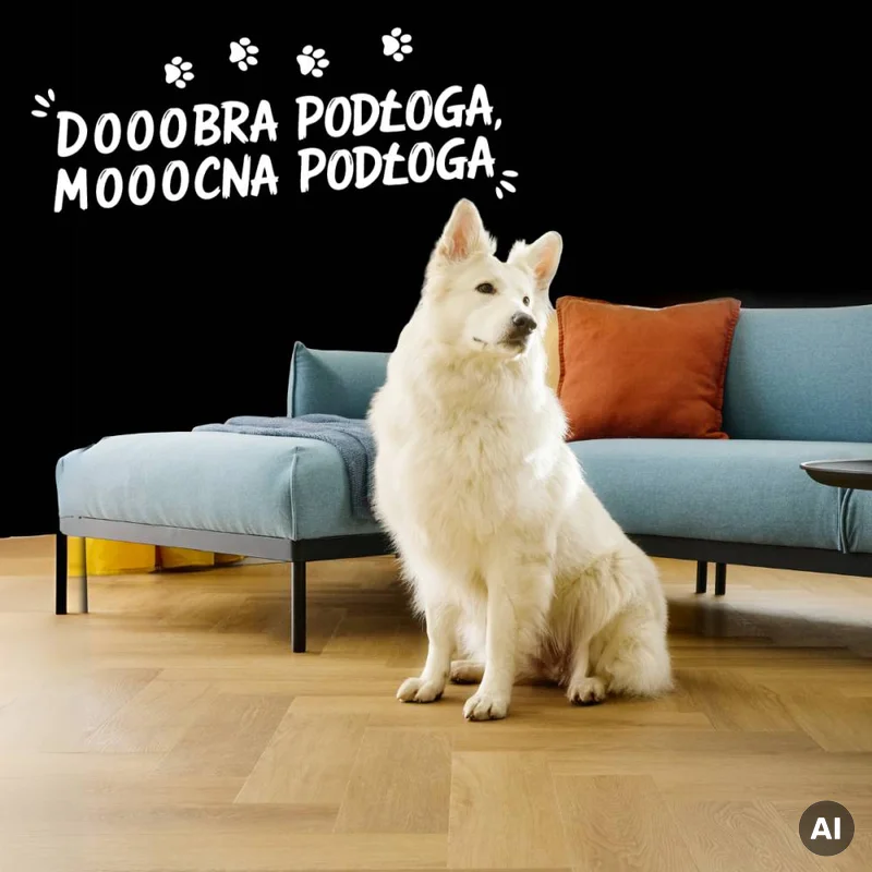 Panele winylowe SPC Jodełka Dąb Rochester CAS 229 Klasa 33