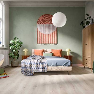 Panele podłogowe Dąb Pinot biały EL2111 AC4 8 mm, 1787952