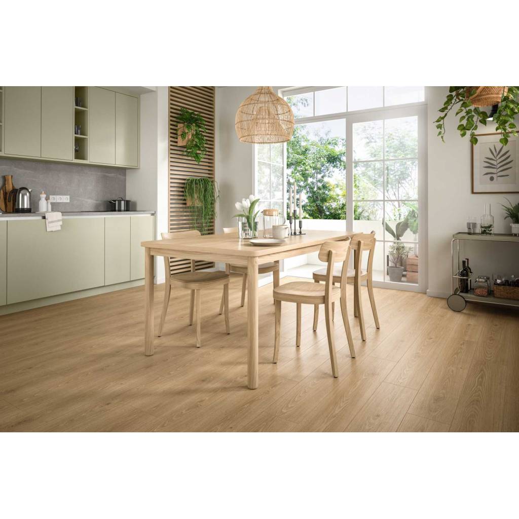 Panele podłogowe Dąb Treviso naturalny EL2181 AC4 8 mm, 1799255