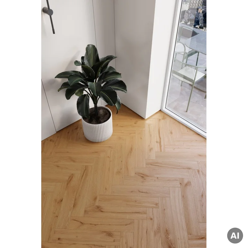 Panele winylowe SPC Jodełka Dąb Imbirowy DP5000027 Klasa 3