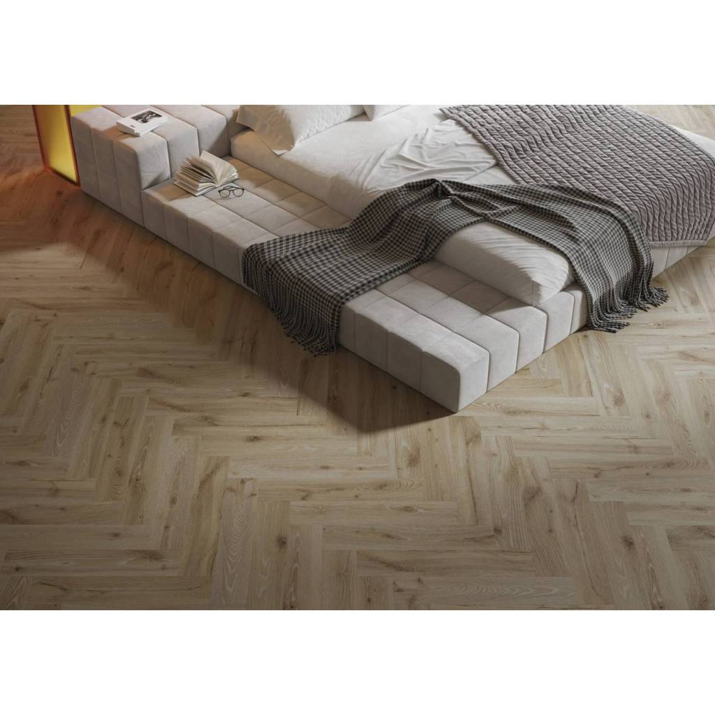 Panele winylowe SPC Jodełka Dąb Pustynny DP5000031 Klasa 34 5 mm, SW4HMX-FHLA1-DP5XXX-EDESF