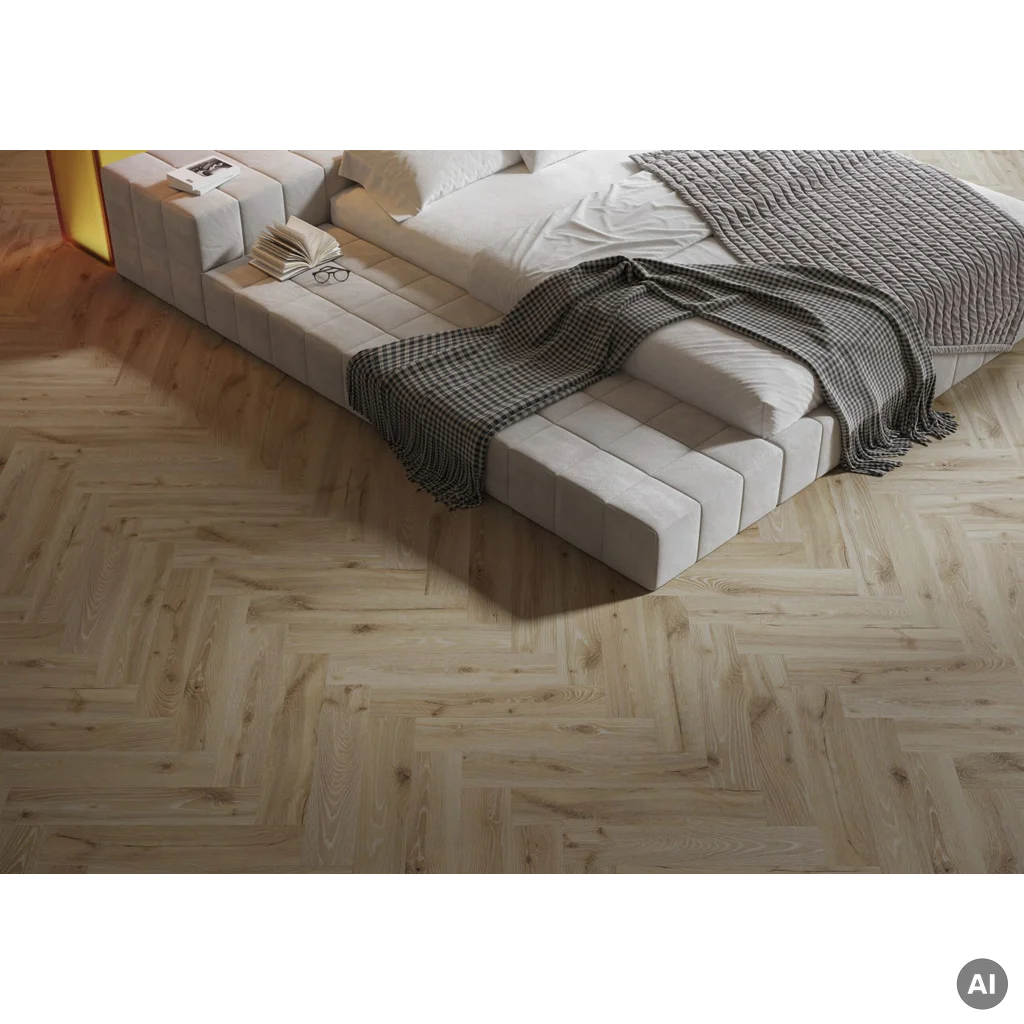 Panele winylowe SPC z podkładem Dąb Pustynny Klasa 34 6 mm, SW4HMO-HHLA1-DP5XXX-EDESF