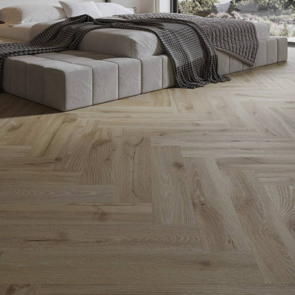 Panele winylowe ze zintegrowanym podkładem SPC Dąb Pustynny DP5000032  Klasa 34 6 mm, SW4HMO-HHLA1-DP5XXX-EDESF
