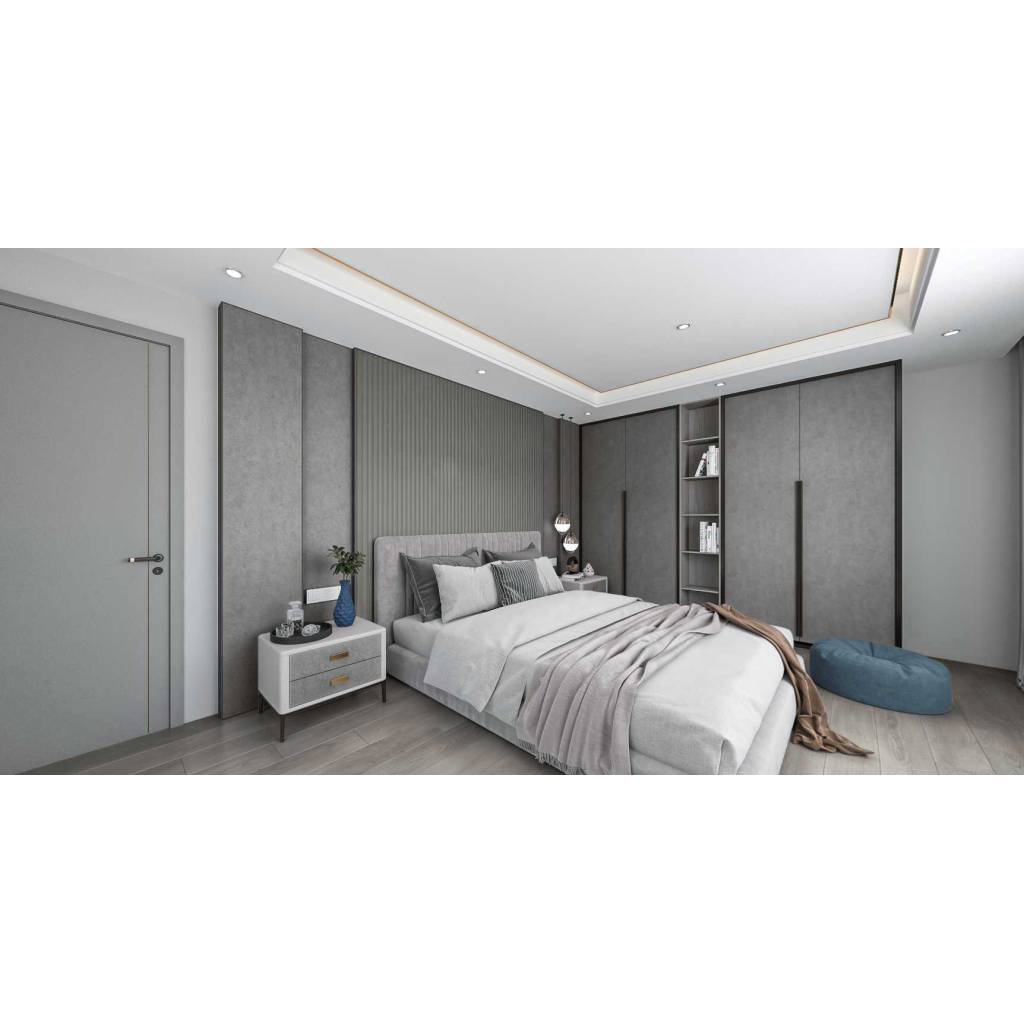 Lamele Matt Soft Touch Stone Grey U 728 Wave, 120038701