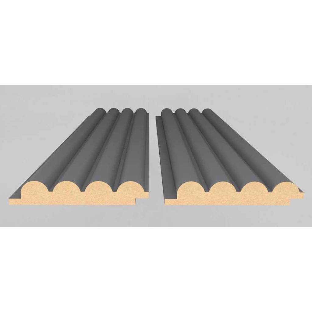 Lamele Matt Soft Touch Black O 723 Oval, 120041903