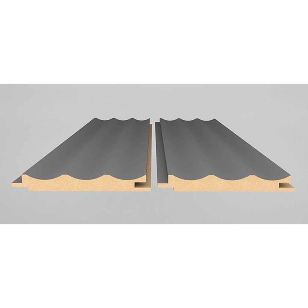 Lamele Supra Mat Timeless Grey U 3017 Wave, 120038288