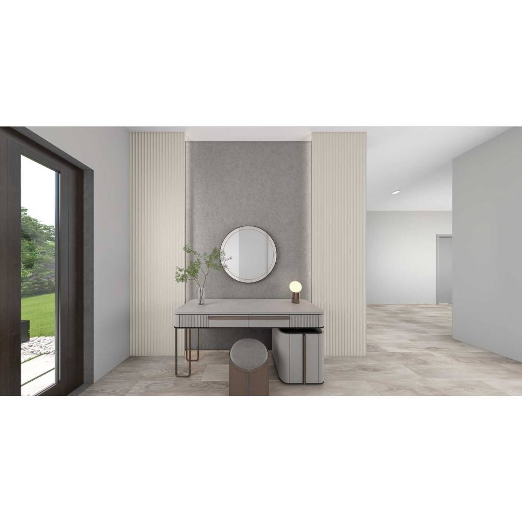 Lamele Matt Soft Touch New Grey U 729 Wave, 120037507