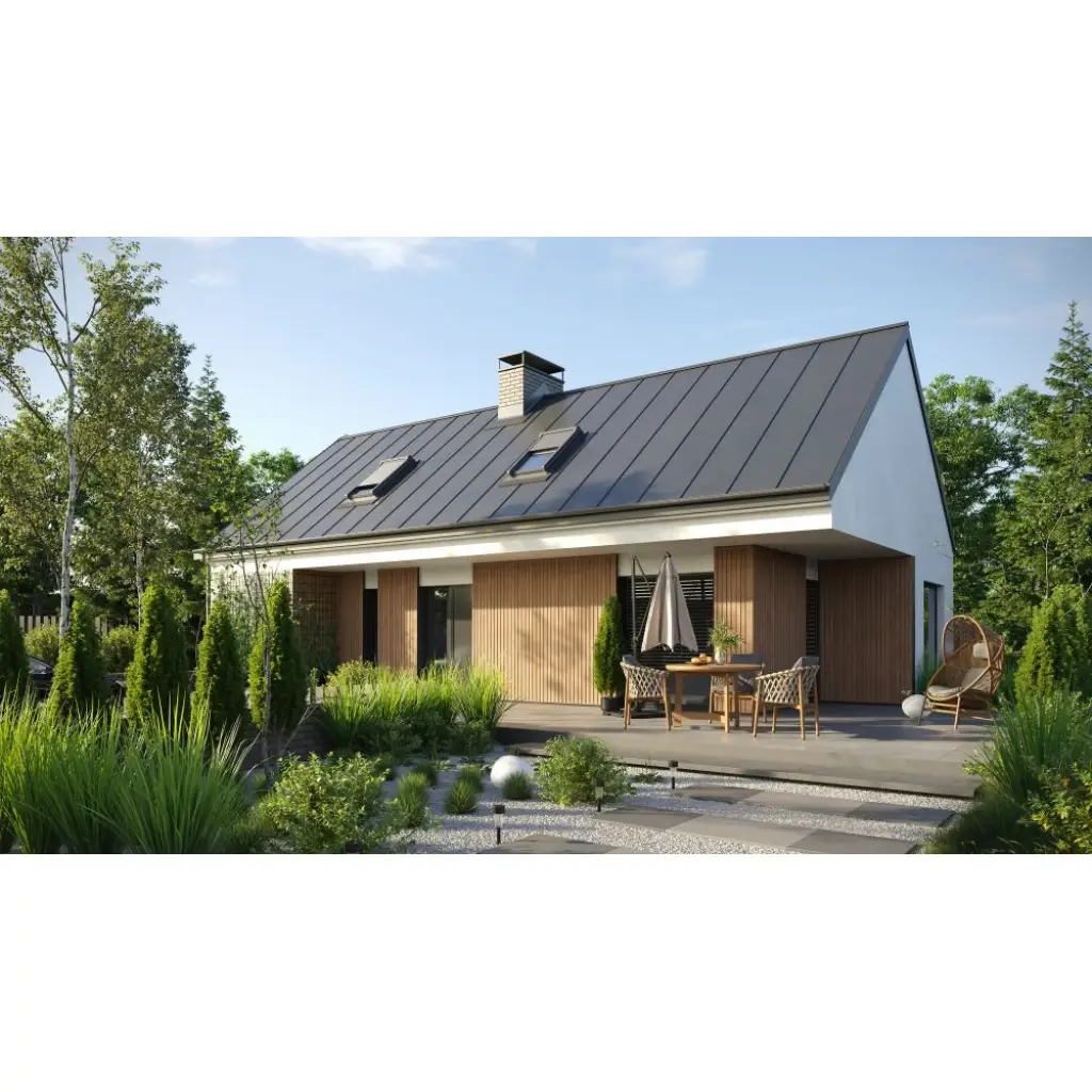 Panele elewacyjne fasadowe Solvo Dąb Naturalny 3030858 SO-01