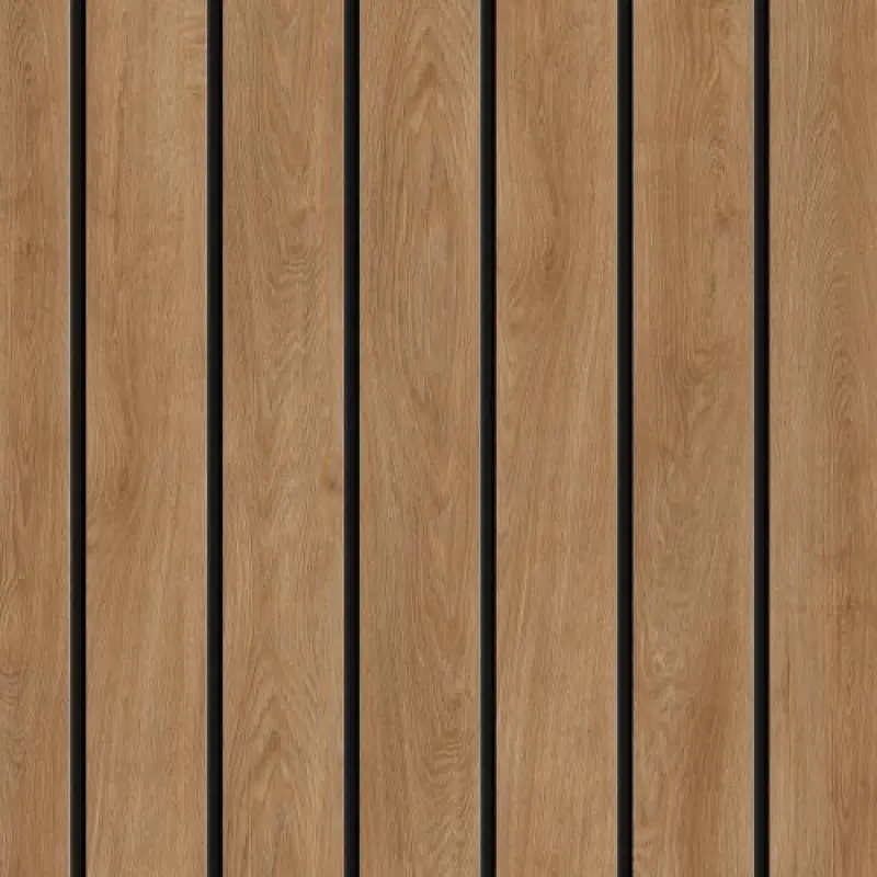 Panele elewacyjne fasadowe Solvo V-Black Dąb Naturalny 3030