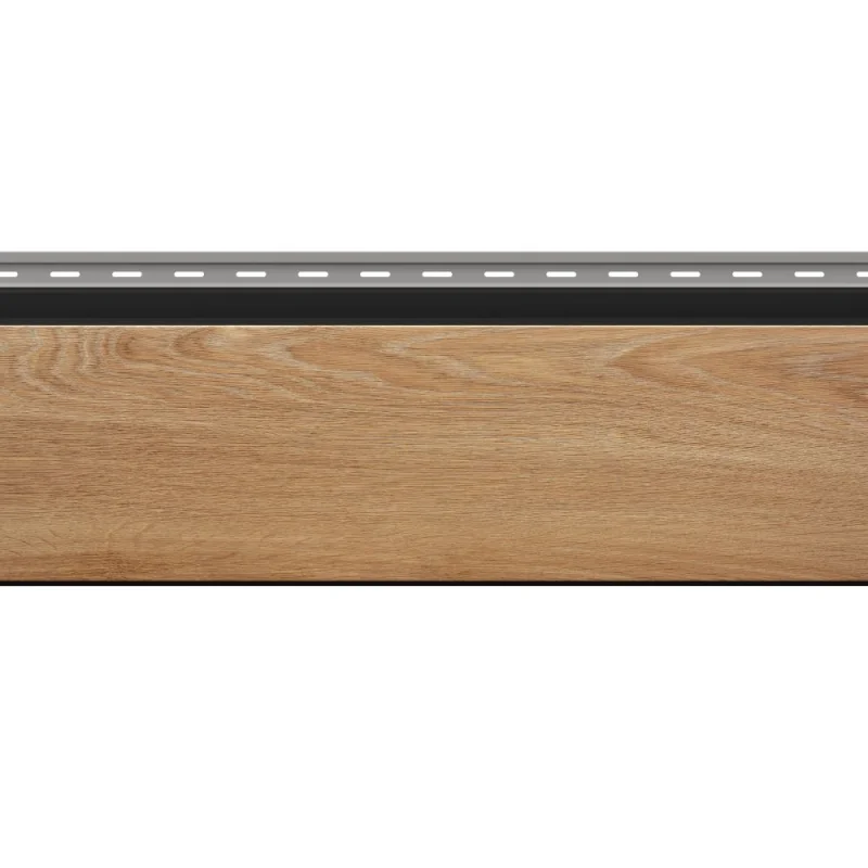 Panele elewacyjne fasadowe Solvo V-Black Dąb Naturalny 3030