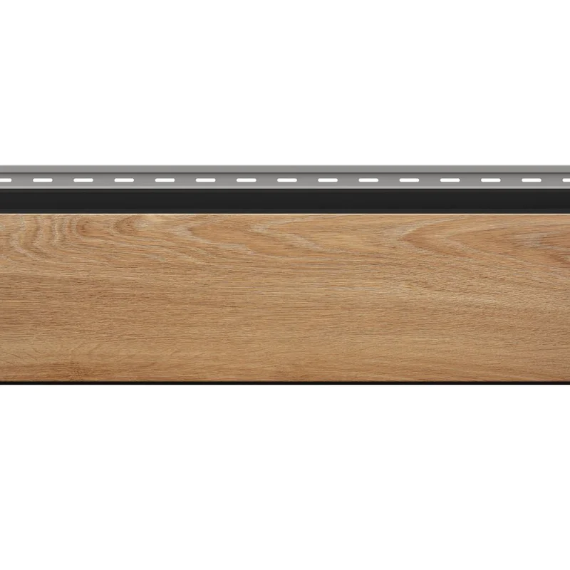 Panele elewacyjne fasadowe Solvo V-Black Dąb Naturalny 3030