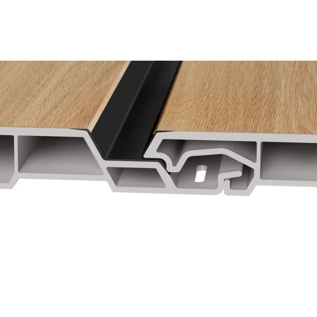 Panele elewacyjne fasadowe Solvo V-Black Dąb Naturalny 3030859 SO-01