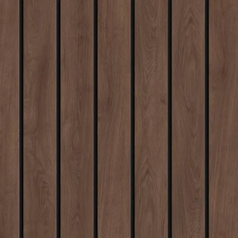 Panele elewacyjne fasadowe Solvo V-Black Dąb Czekoladowy 30