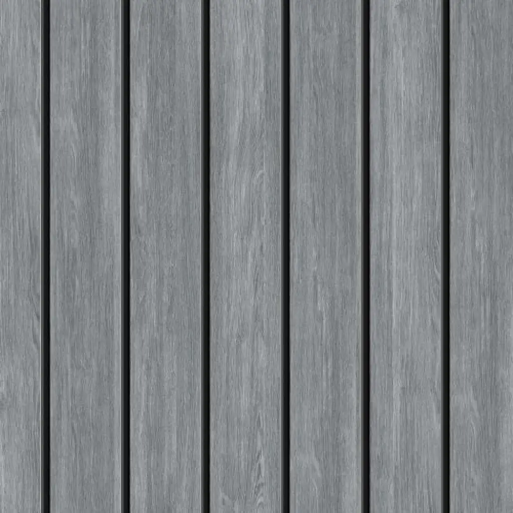 Panele elewacyjne fasadowe Solvo V-Black Dąb Szary 3030867 SO-01