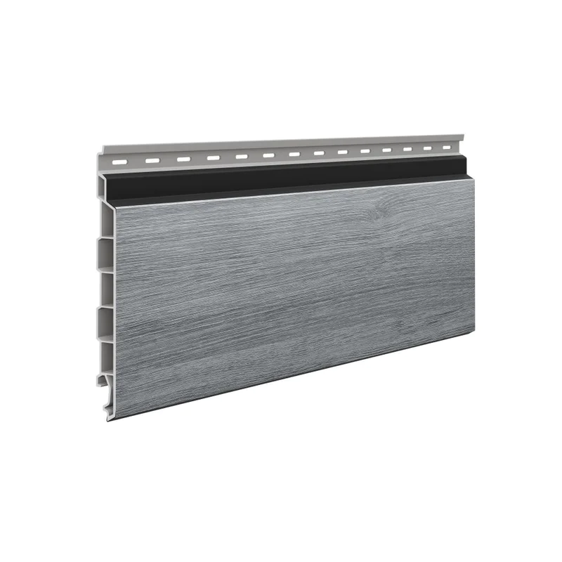 Panele elewacyjne fasadowe Solvo V-Black Dąb Szary 3030867