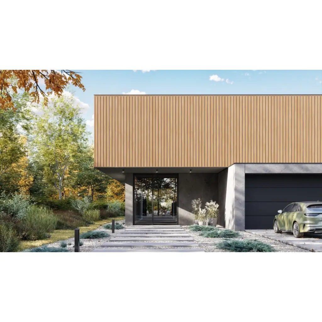 Panele elewacyjne fasadowe Solvo V-Black Cedr 3030869 SO-01