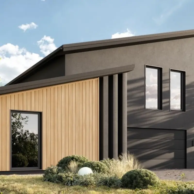 Panele elewacyjne fasadowe Solvo V-Black Cedr 3030868 SO-01 