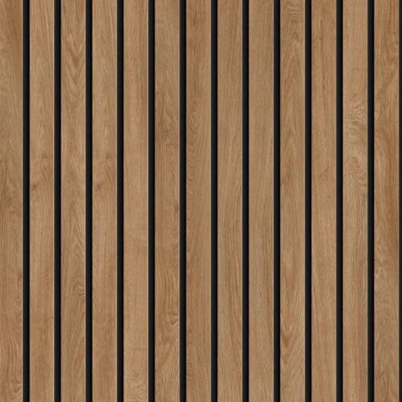 Panele elewacyjne fasadowe Solvo V-Black Dąb Naturalny 3031