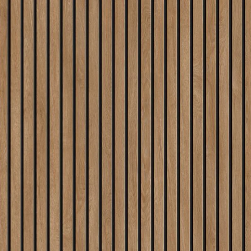Panele elewacyjne fasadowe Solvo V-Black Dąb Naturalny 3032