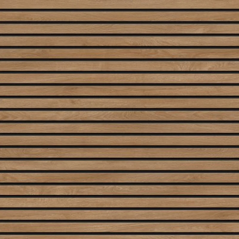 Panele elewacyjne fasadowe Solvo V-Black Dąb Naturalny 3032