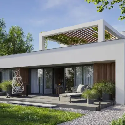 Panele elewacyjne fasadowe Solvo V-Black Dąb Czekoladowy 3032014 SO-03