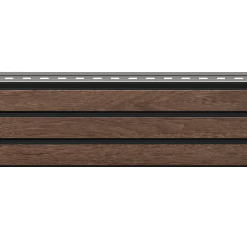 Panele elewacyjne fasadowe Solvo V-Black Dąb Czekoladowy 3032014 SO-03