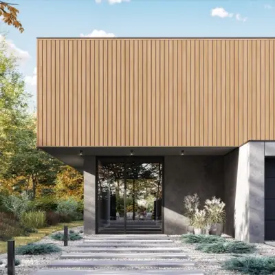 Panele elewacyjne fasadowe Solvo V-Black Cedr 3032016 SO-03