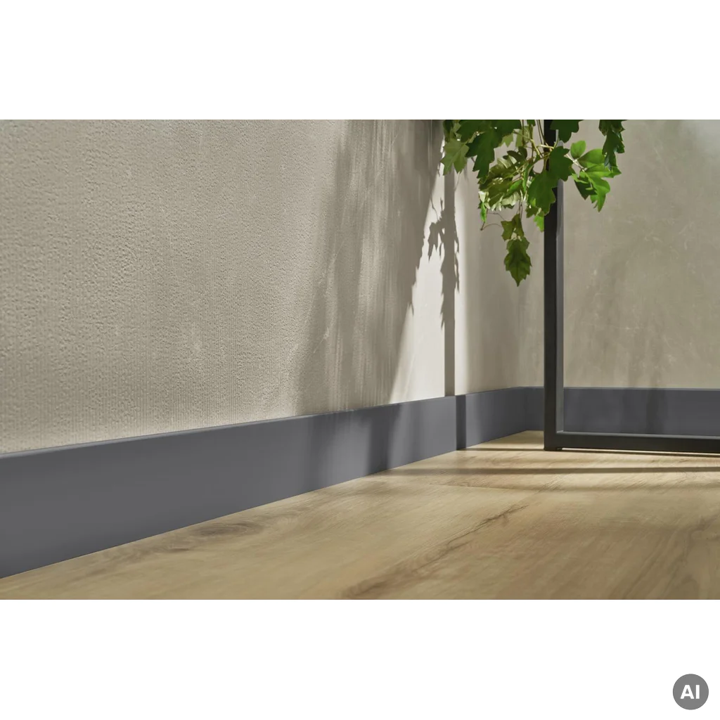 Listwa przypodłogowa STIQ XL Grafit, 5905167884256