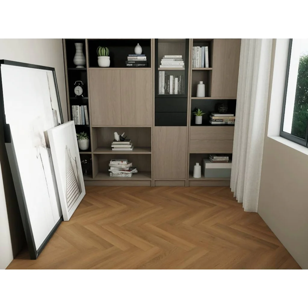 Panele winylowe SPC ze zintegrowanym podkładem Jodełka Mystique Klasa 34 6 mm, PAN000363