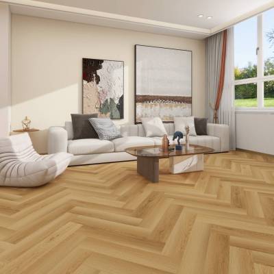 Panele winylowe SPC ze zintegrowanym podkładem Jodełka Vogue PAN000365 Klasa 34 6 mm