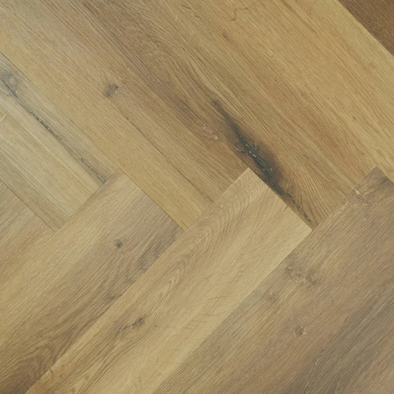 Panele winylowe SPC ze zintegrowanym podkładem Jodełka Del