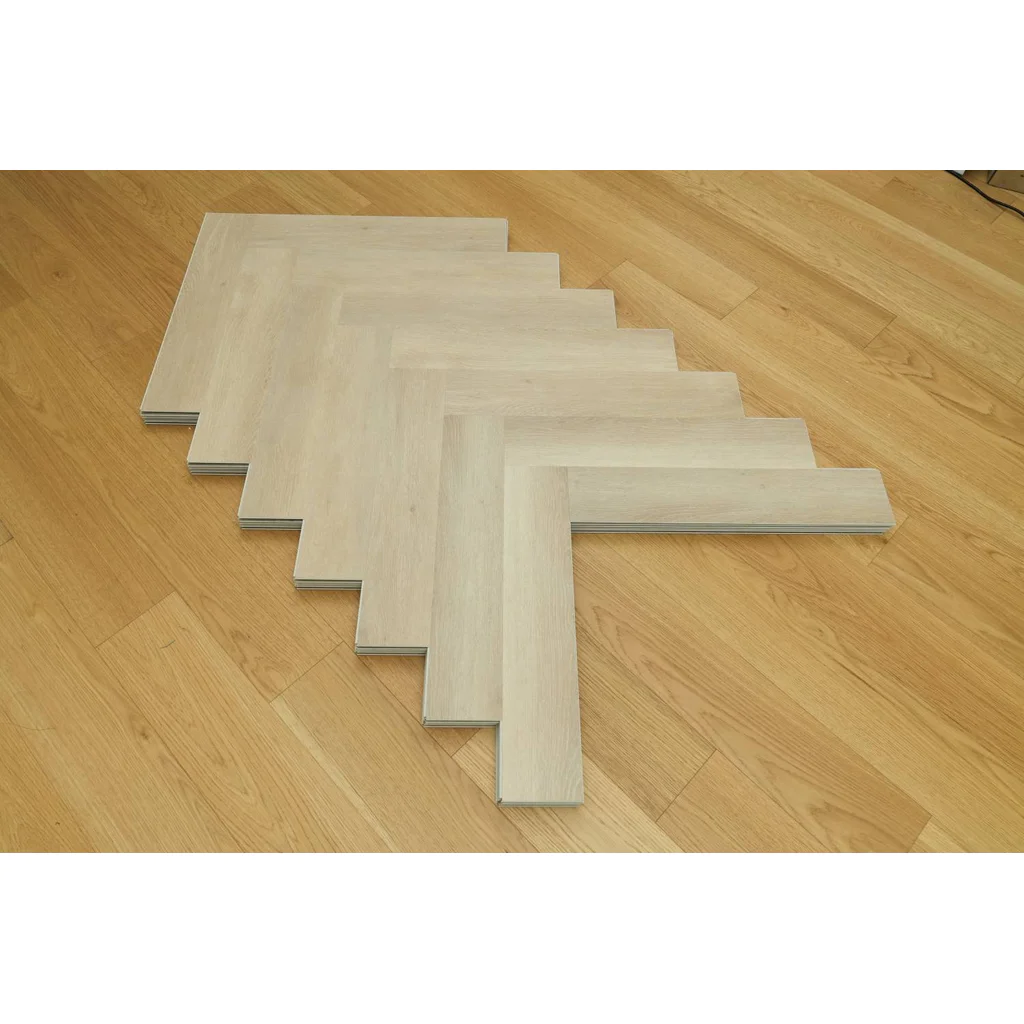 Panele winylowe SPC ze zintegrowanym podkładem Jodełka Grace Klasa 34 7 mm, PAN000383