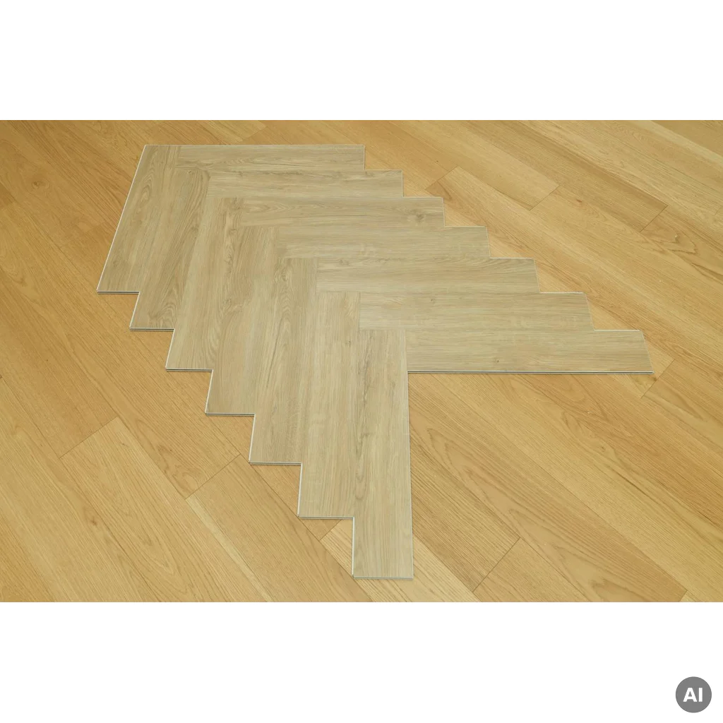 Panele winylowe SPC z podkładem Jodełka Elegance Klasa 34 7 mm, PAN000382