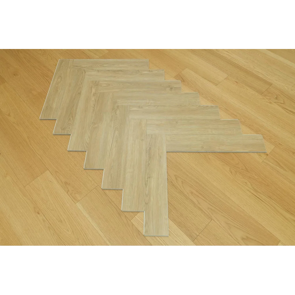 Panele winylowe SPC ze zintegrowanym podkładem Jodełka Elegance Klasa 34 7 mm, PAN000382