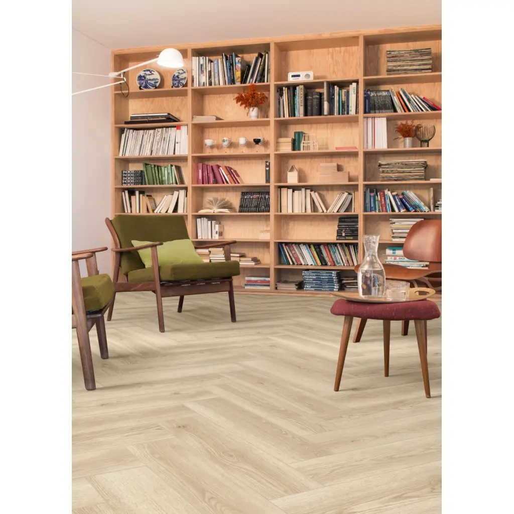 Panele winylowe Jodełka Luna Oak 84227 Klasa 33 6 mm, 400108712