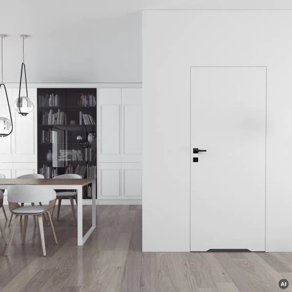 Drzwi Sara Eco 2 bezprzylgowe ukryte prawe WC 70 cm plaster