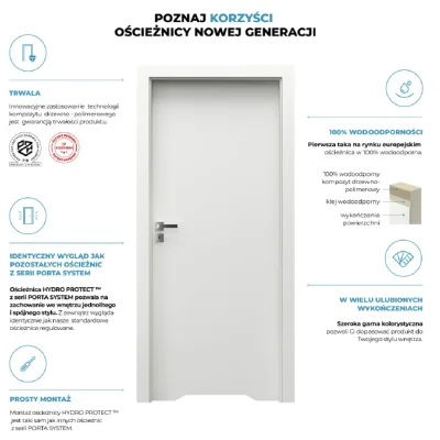 Ościeżnica Wodoodporna Porta System HYDRO PROTECT 