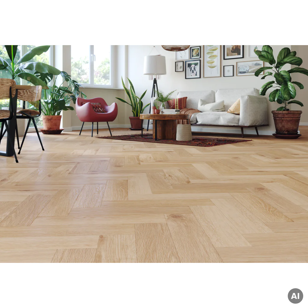 Panele winylowe SPC LVT Jodełka Dąb Wembley Klasa 33 5 mm TAK, CA159