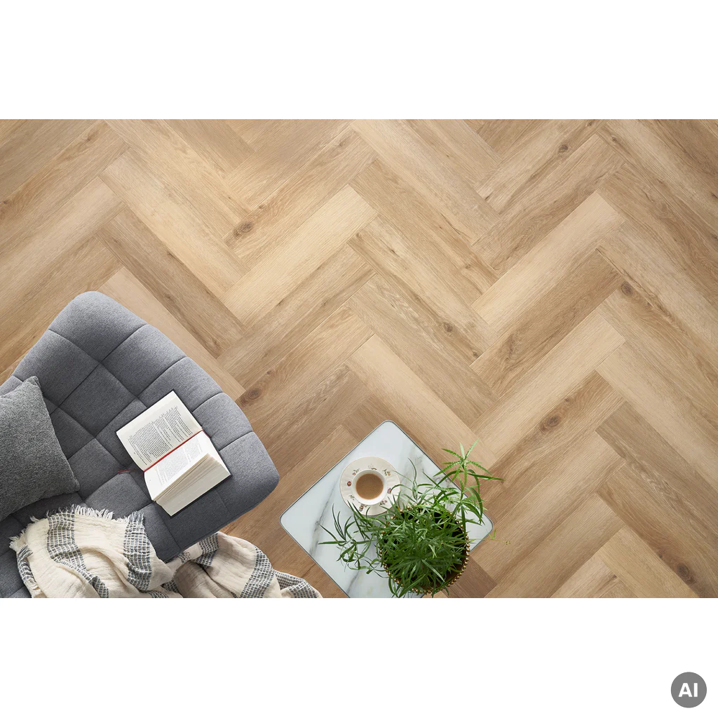 Panele winylowe SPC LVT Jodełka Dąb Wembley Klasa 33 5 mm TAK, CA159