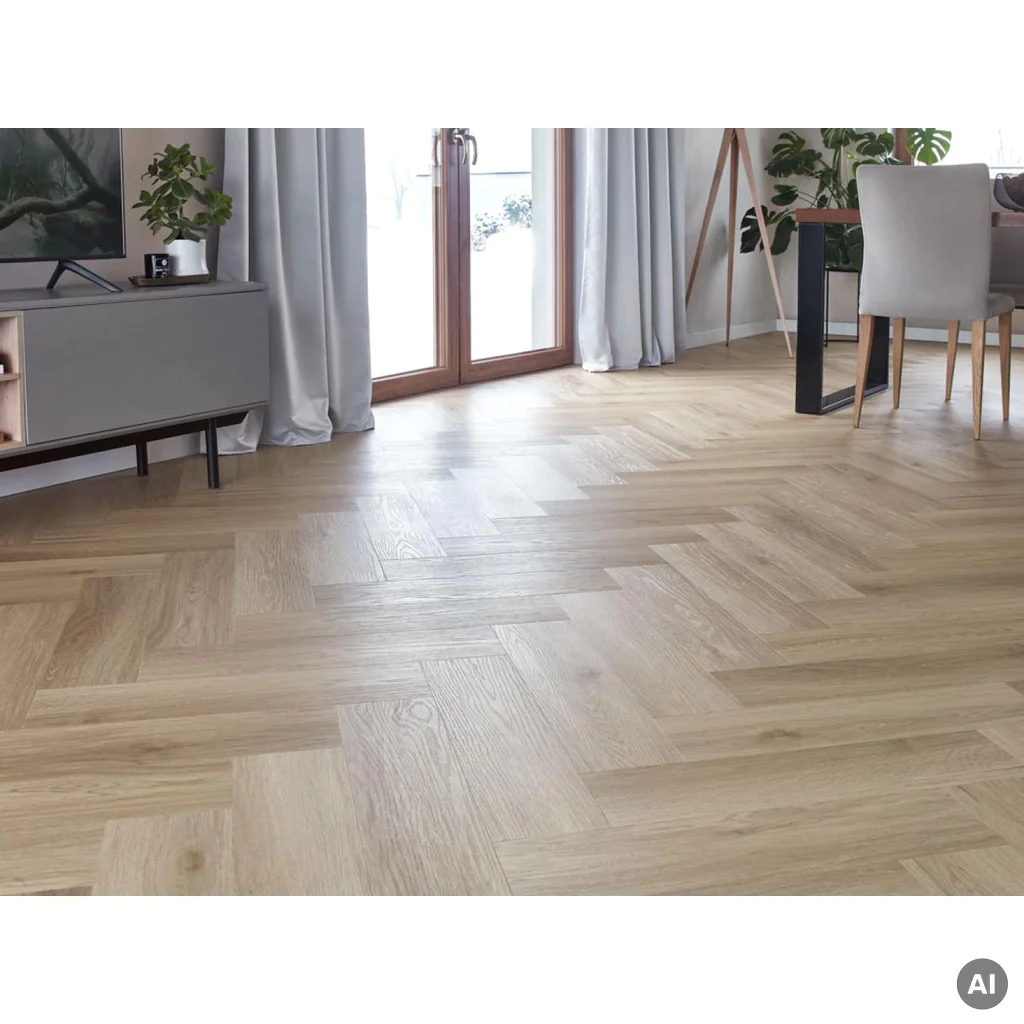 Panele winylowe SPC LVT Jodełka Dąb Wembley Klasa 33 5 mm TAK, CA159