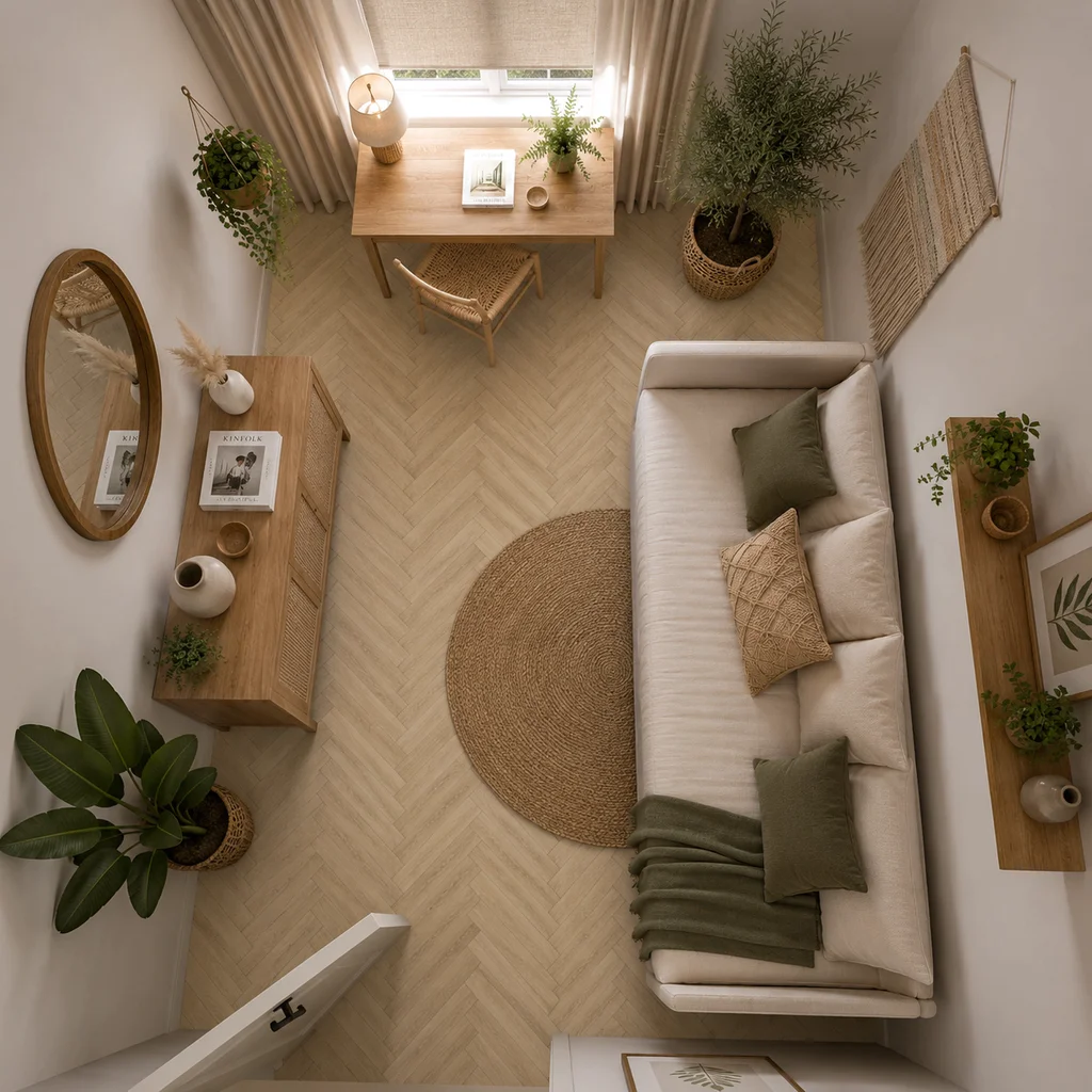 Panele winylowe SPC LVT Jodełka Dąb Deventer CAS 236 5 mm TAK, 5905167857120