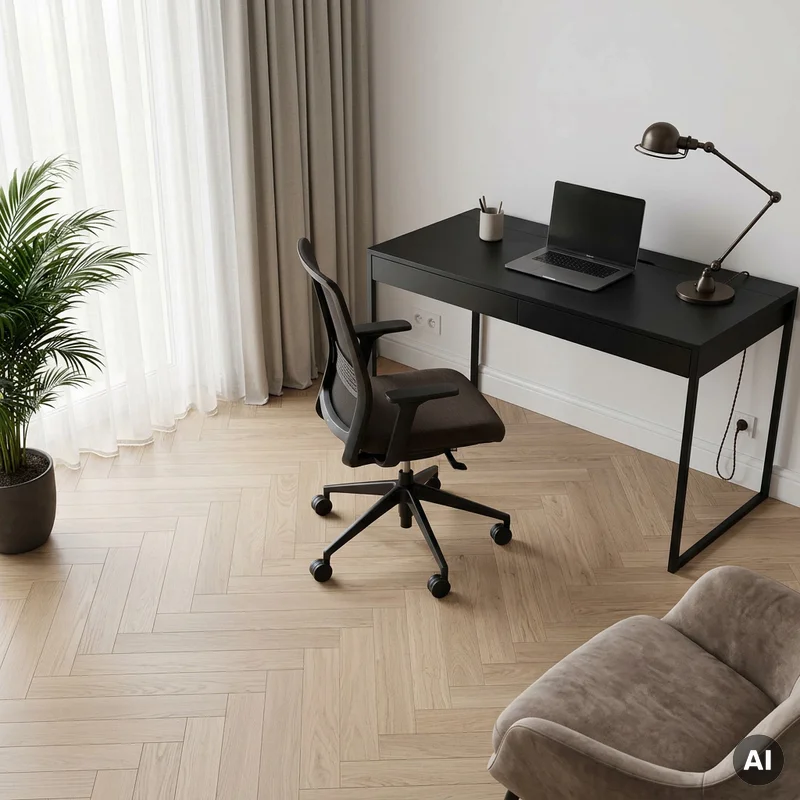 Podłoga drewniana Jodełka angielska 3W Select Raw Wood 14