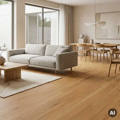 Podłoga drewniana Dąb Naturalny Calm 10.3 mm TAK, 78613