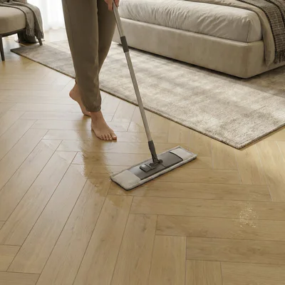 Panele winylowe SPC ze zintegrowanym podkładem Jodełka Vibrance Klasa 34 6 mm, PAN000353